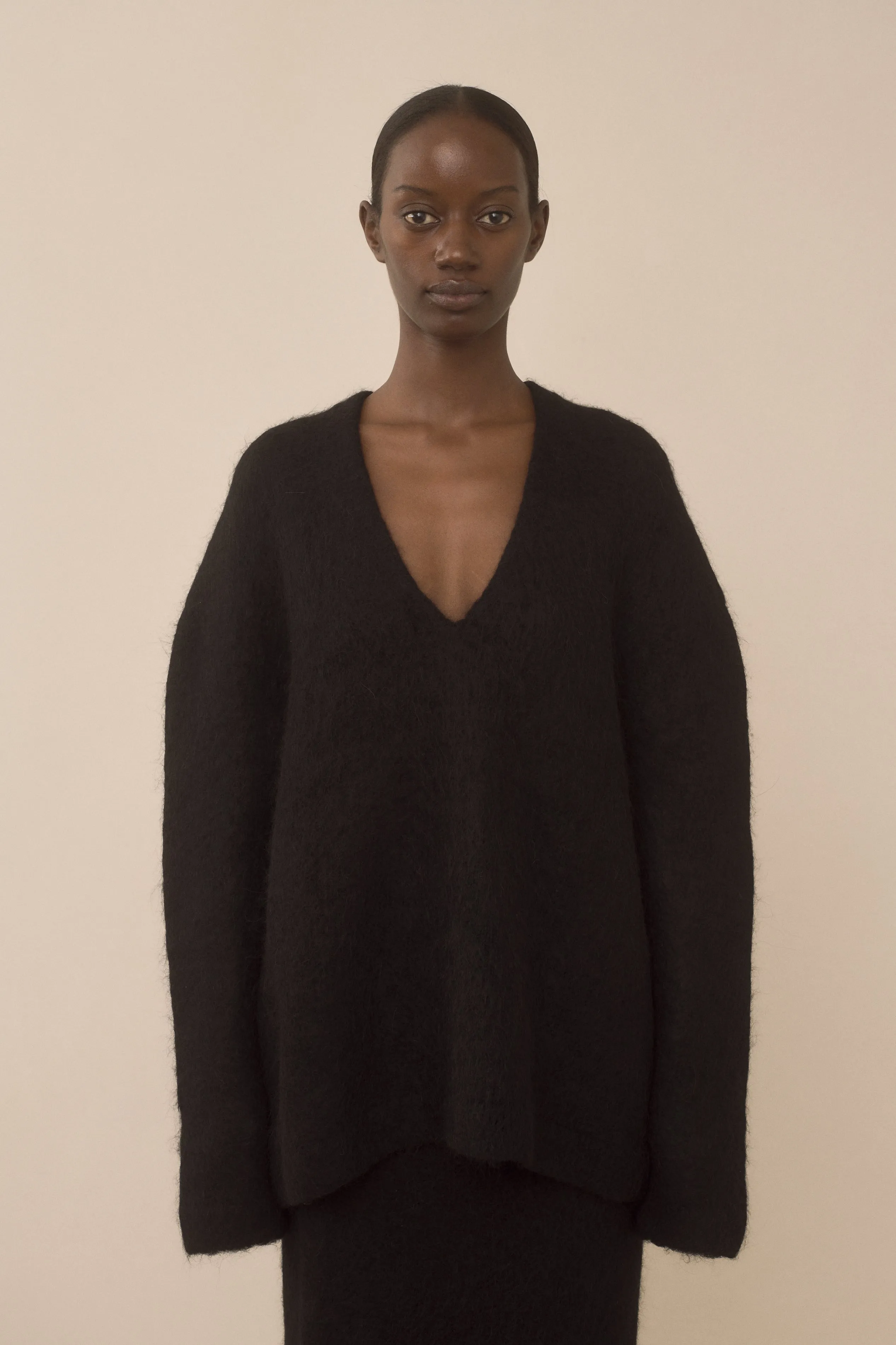 BRUSHED V NECK sold by Lauren Manoogian product image thumbnail 2