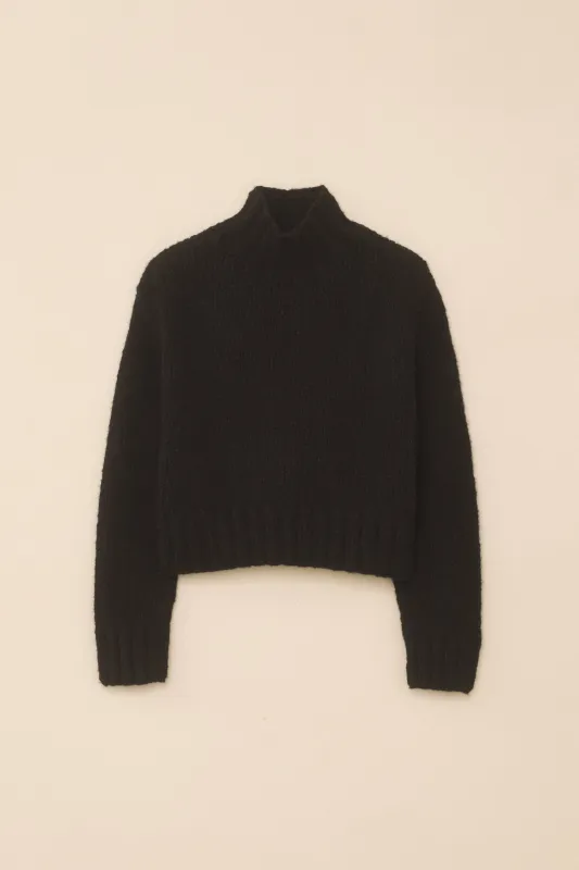 HANDKNIT MOCKNECK made by Lauren Manoogian