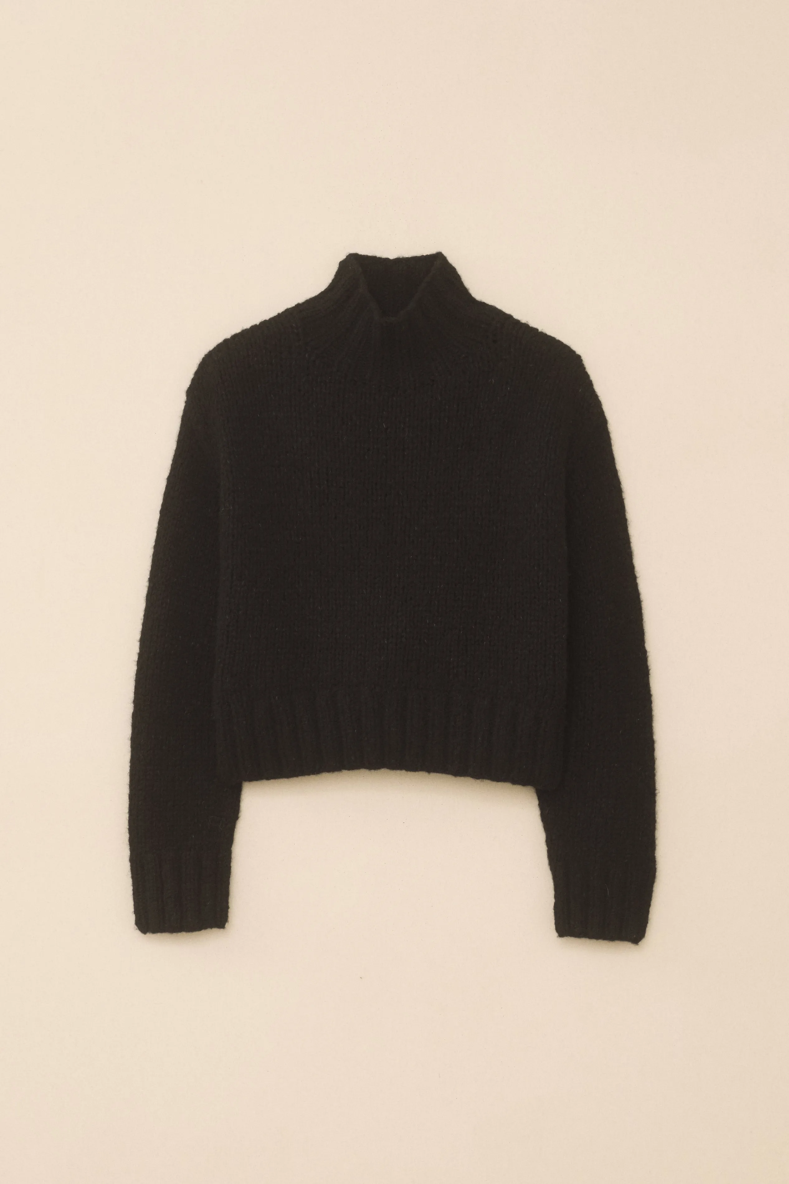 HANDKNIT MOCKNECK sold by Lauren Manoogian
