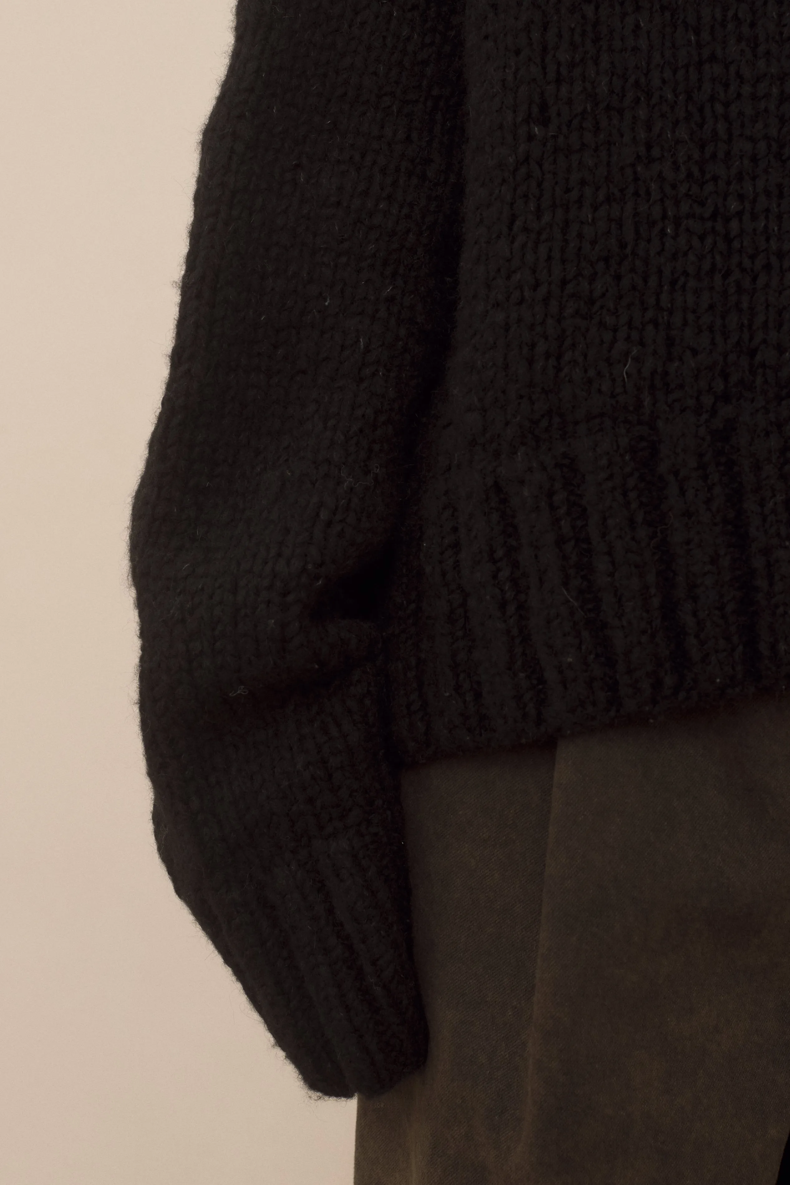 HANDKNIT MOCKNECK sold by Lauren Manoogian product image thumbnail 5