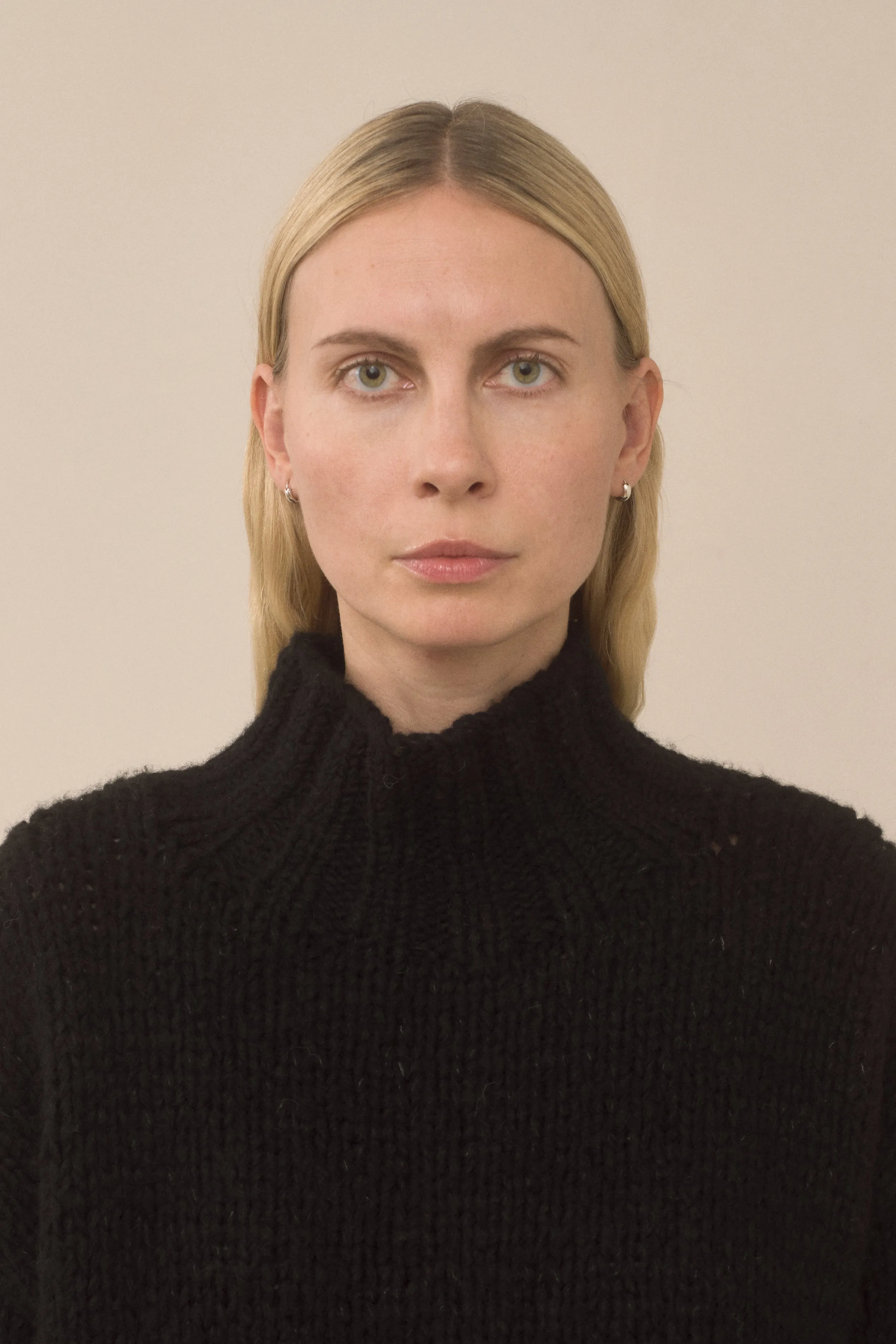 HANDKNIT MOCKNECK sold by Lauren Manoogian product image thumbnail 4