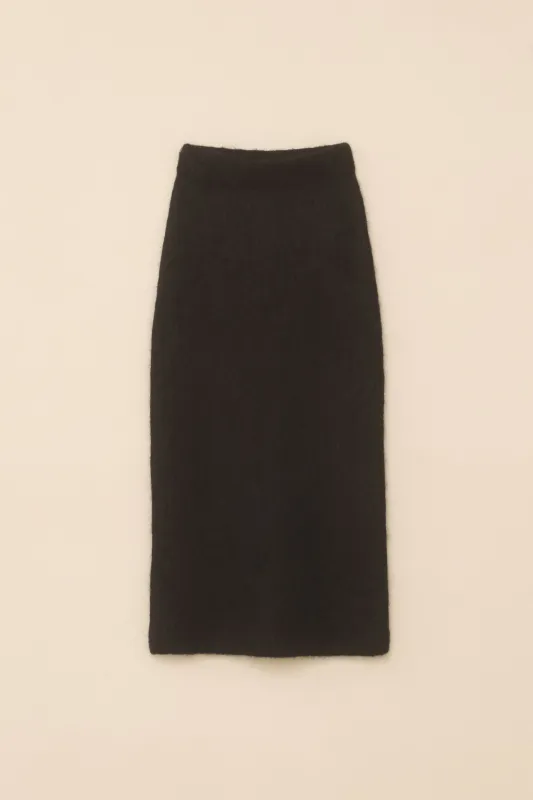 BRUSHED PENCIL SKIRT made by Lauren Manoogian