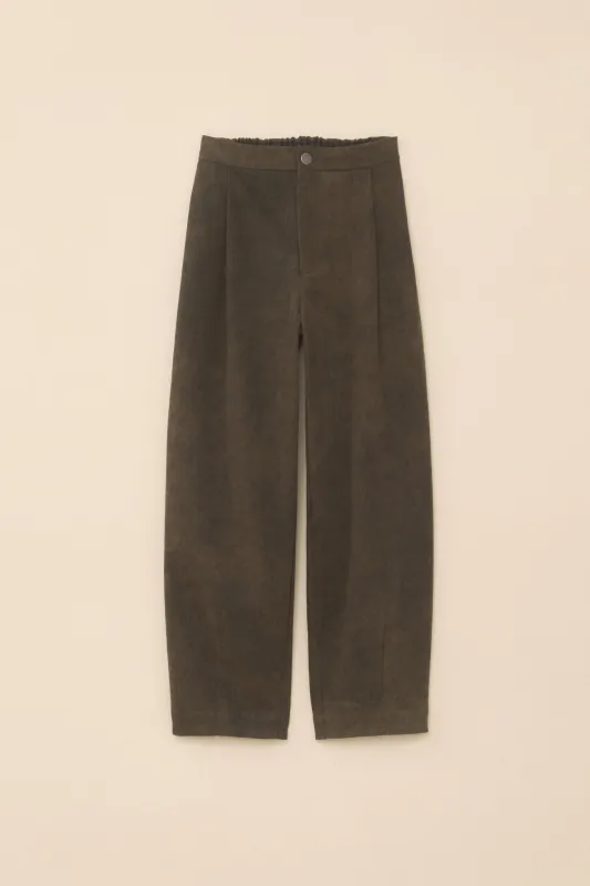 TWILL TAPER PANTS made by Lauren Manoogian