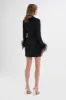 TANA Sequin Boucle Blazer Mini Dress In Black sold by Lavish Alice
