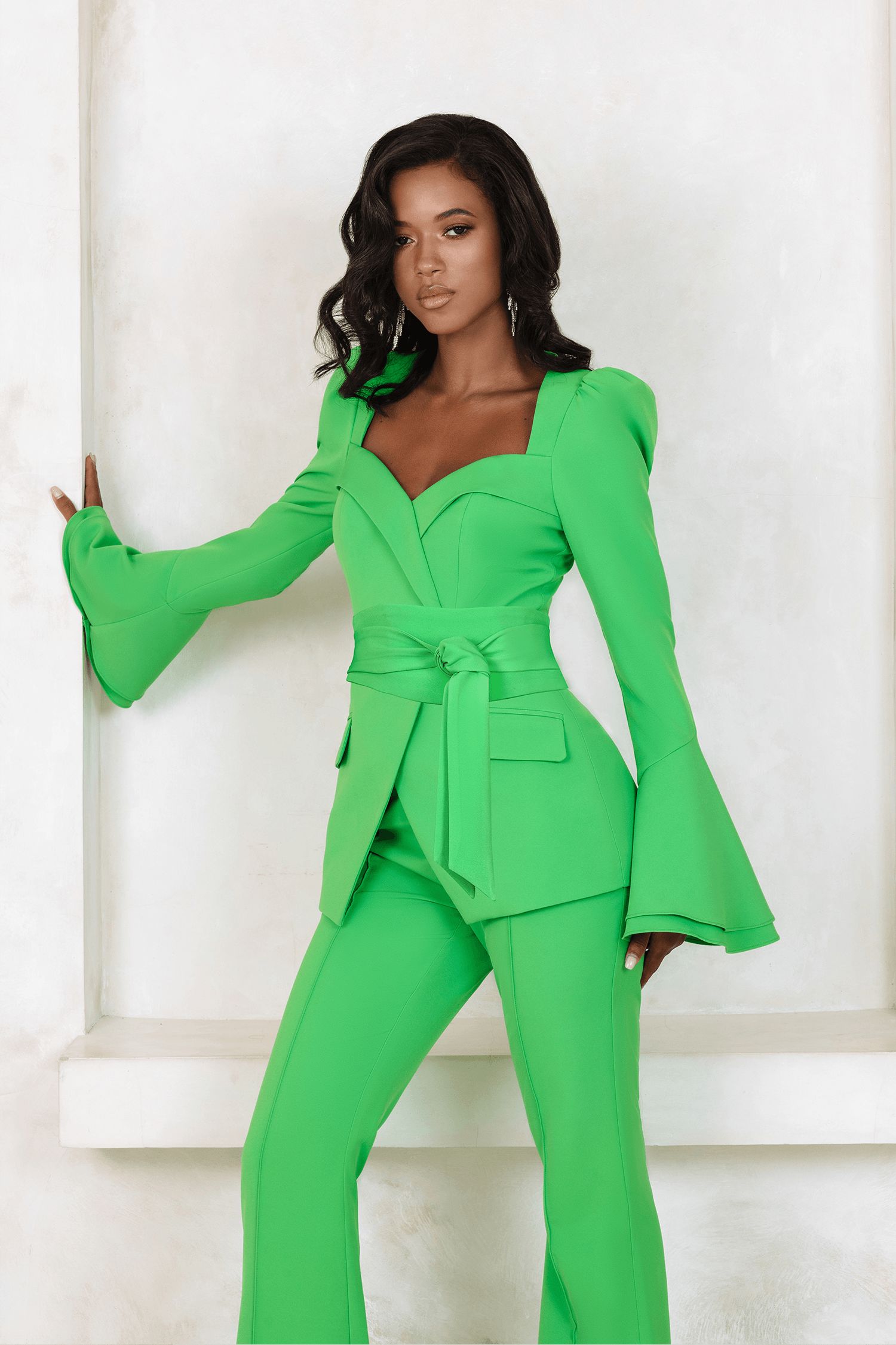 【関税込】PhaseEightブレザー☆Arabella Crop Blazer, Green Arabella Crop Blazer | Phase Eight UK |
