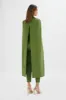 RAYNA Cape Style Tailored Jumpsuit in Green sold by Lavish Alice