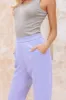 JOY Tapered Trousers In Lavender sold by Lavish Alice