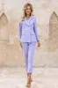 JOY Tapered Trousers In Lavender sold by Lavish Alice
