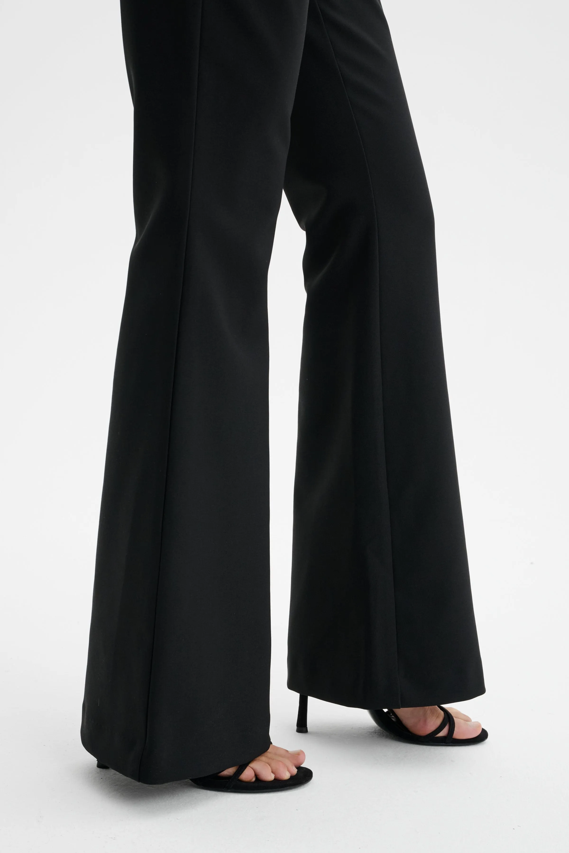 ISABELLA Fit and Flare Trousers in Black sold by Lavish Alice product image thumbnail 5