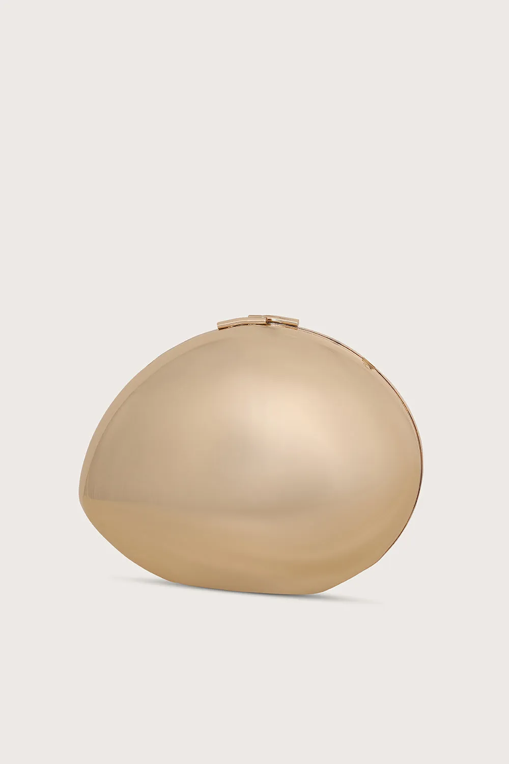 AMAYA Acrylic Pebble Clutch Bag in Gold sold by Lavish Alice product image thumbnail 3