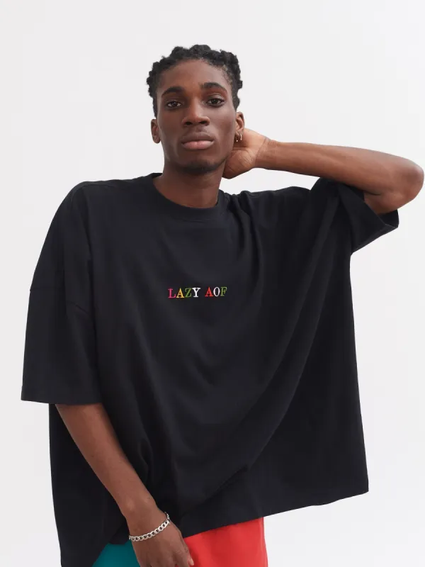 Lazy Oaf Mis-Spelt Big Square T-Shirt sold by Lazy Oaf