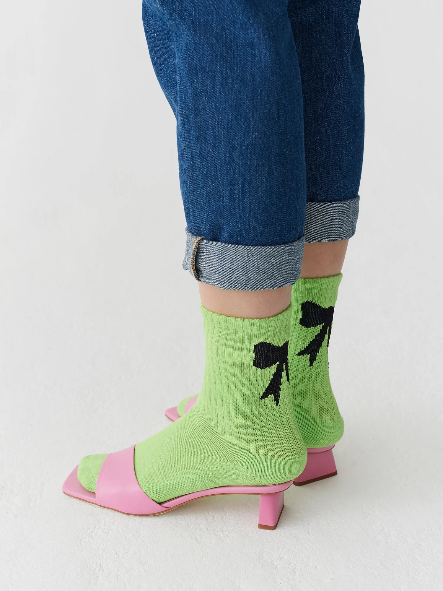 Lazy Oaf Neon Bow Socks sold by Lazy Oaf product image thumbnail 5
