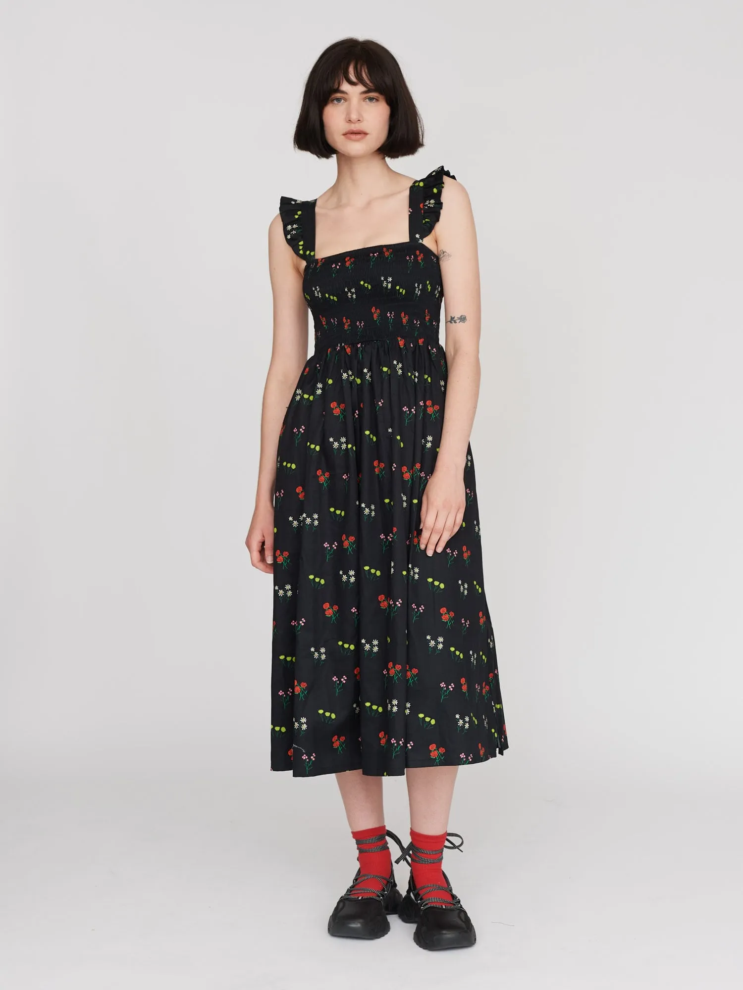 Picking Flowers Dress sold by Lazy Oaf
