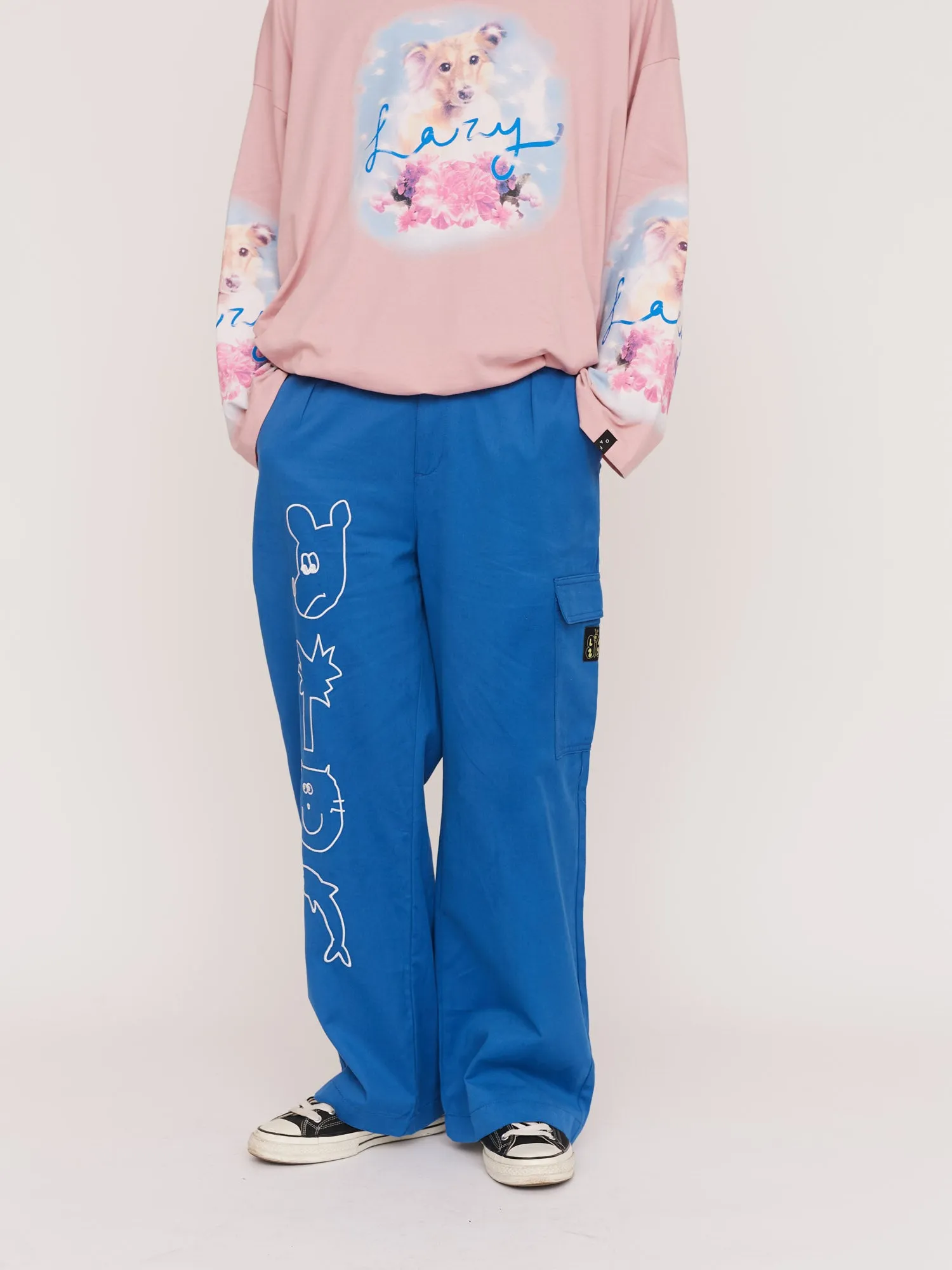 Beary Good Unisex Pants sold by Lazy Oaf product image thumbnail 3