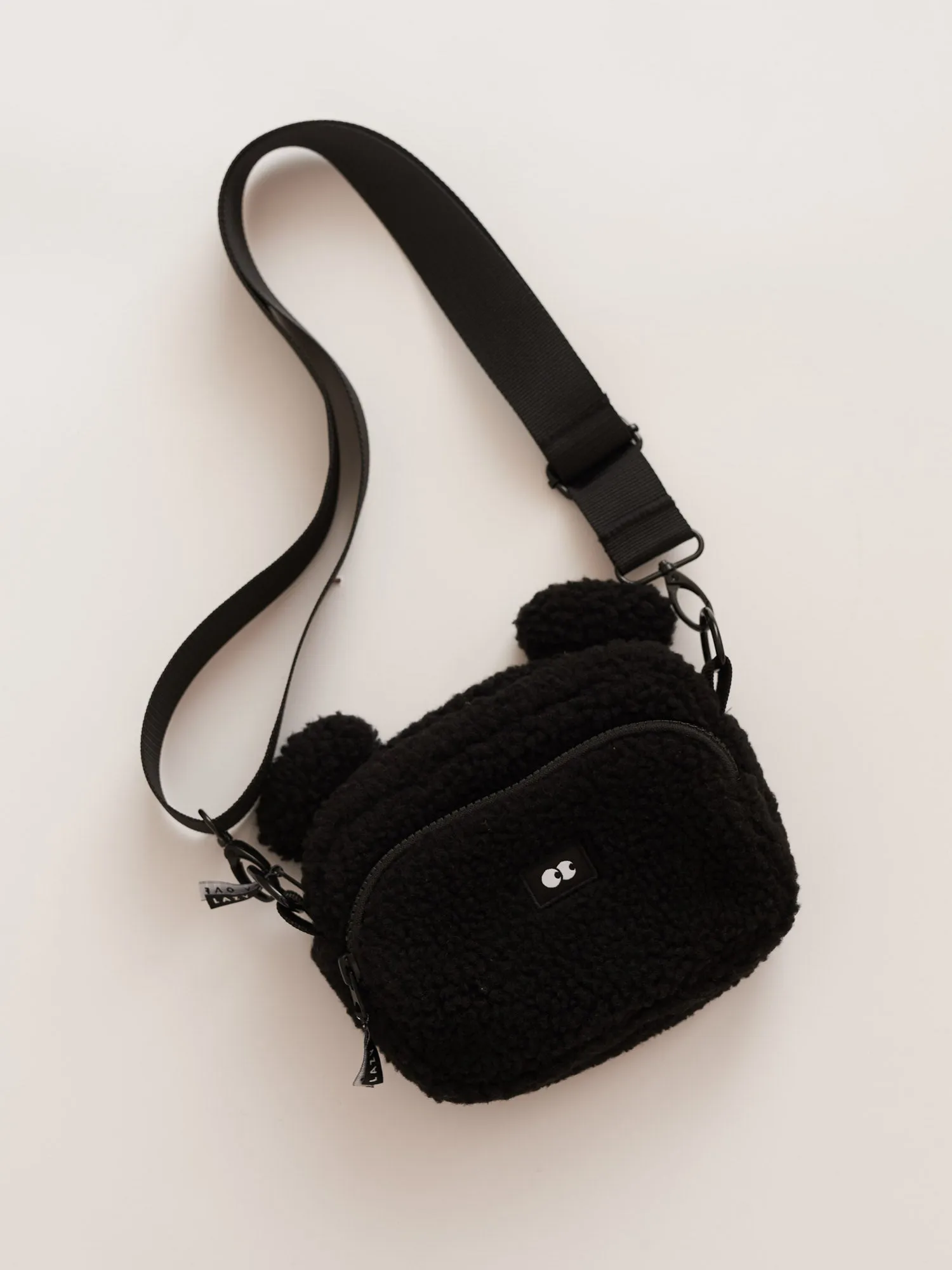 Black Fleece Bear Bag sold by Lazy Oaf product image thumbnail 2
