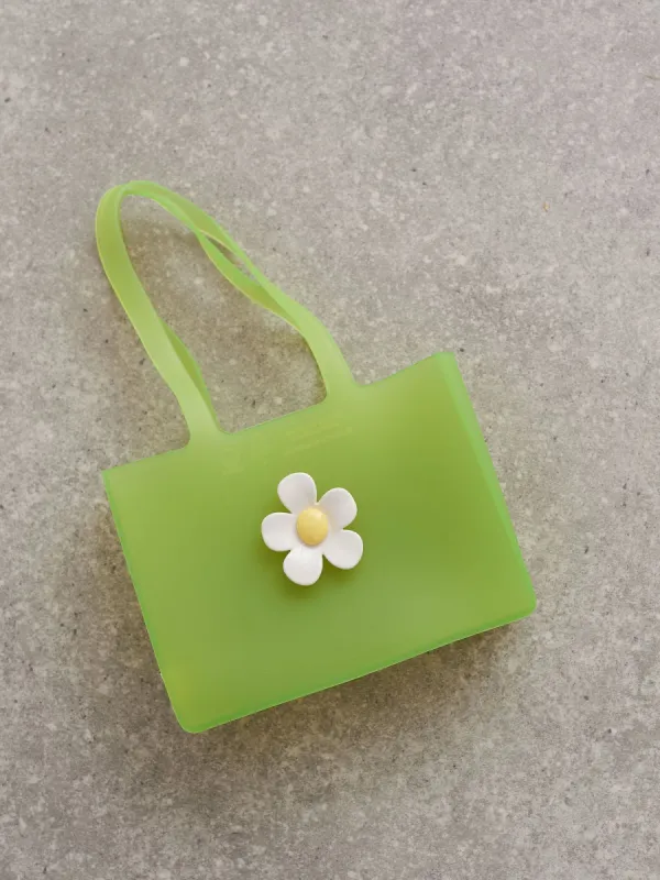 Melissa x LO Green City Bag sold by Lazy Oaf