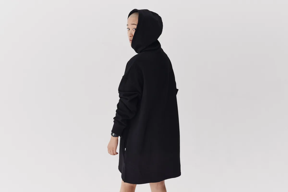 LO Zip Hoodie Dress sold by Lazy Oaf