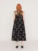 Happy Sad Tie Shoulder Smock Dress sold by Lazy Oaf