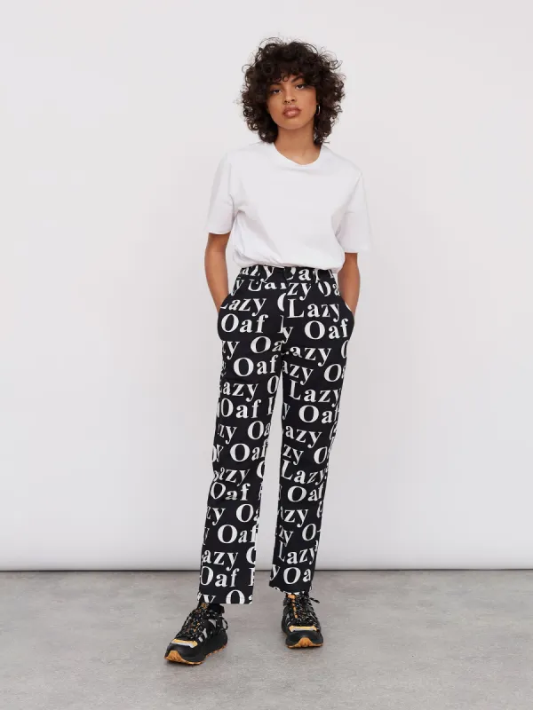 Lazy Oaf Lazy All Over Unisex Pants sold by Lazy Oaf