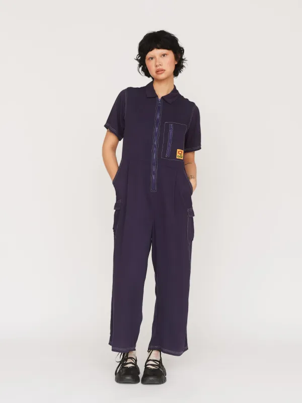 Out of Oaffice Smock Jumpsuit sold by Lazy Oaf