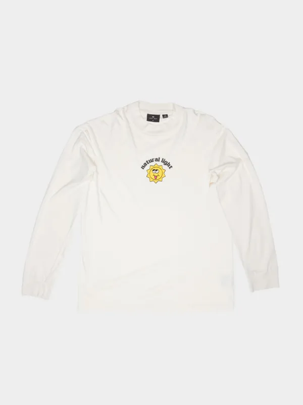 Lazy Oaf Natural Light Long Sleeve T-Shirt sold by Lazy Oaf