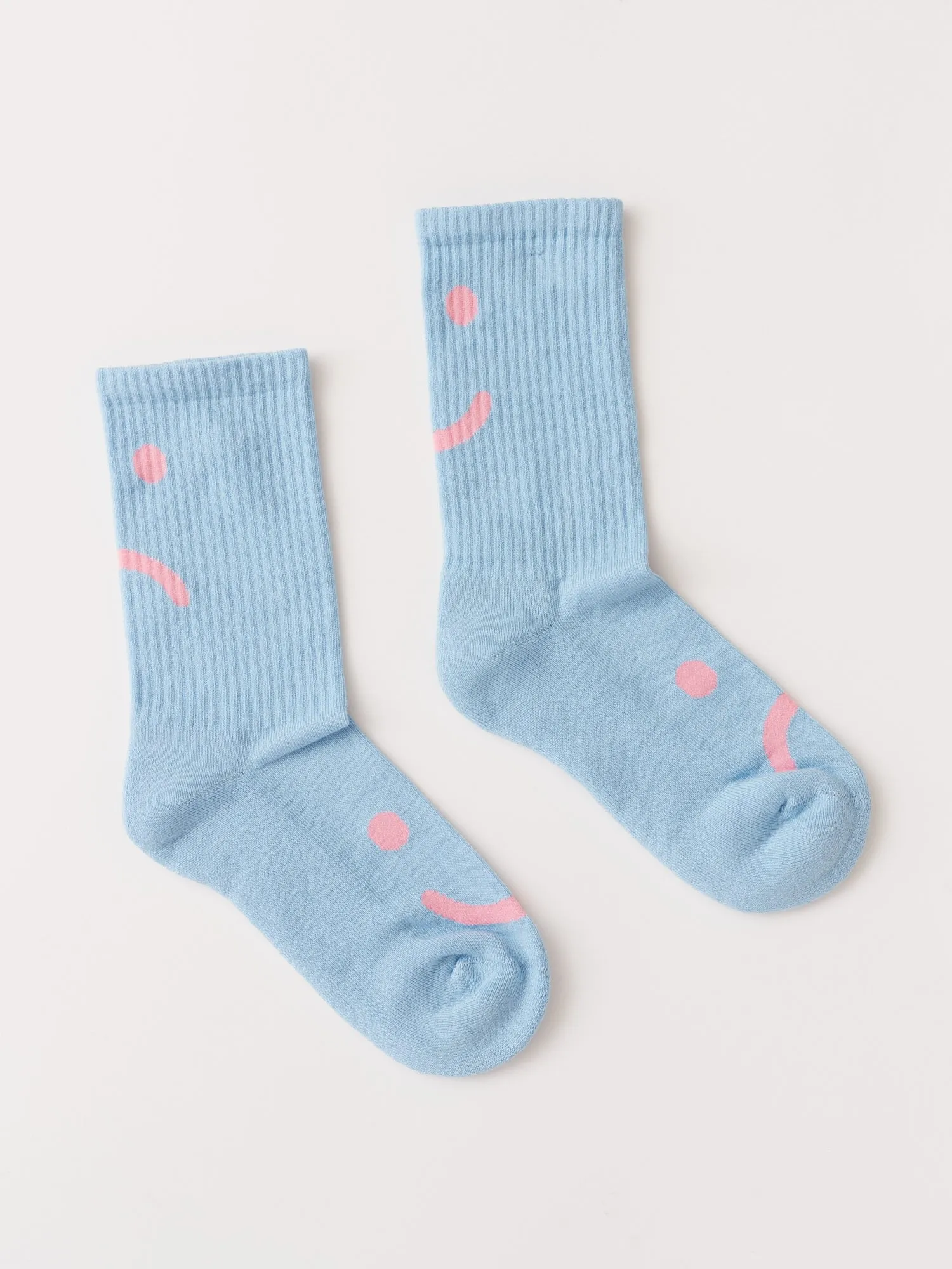 Happy Sad Pastel Socks sold by Lazy Oaf product image thumbnail 3