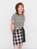 Lazy Oaf Stripes and Smiles Fitted Tee sold by Lazy Oaf