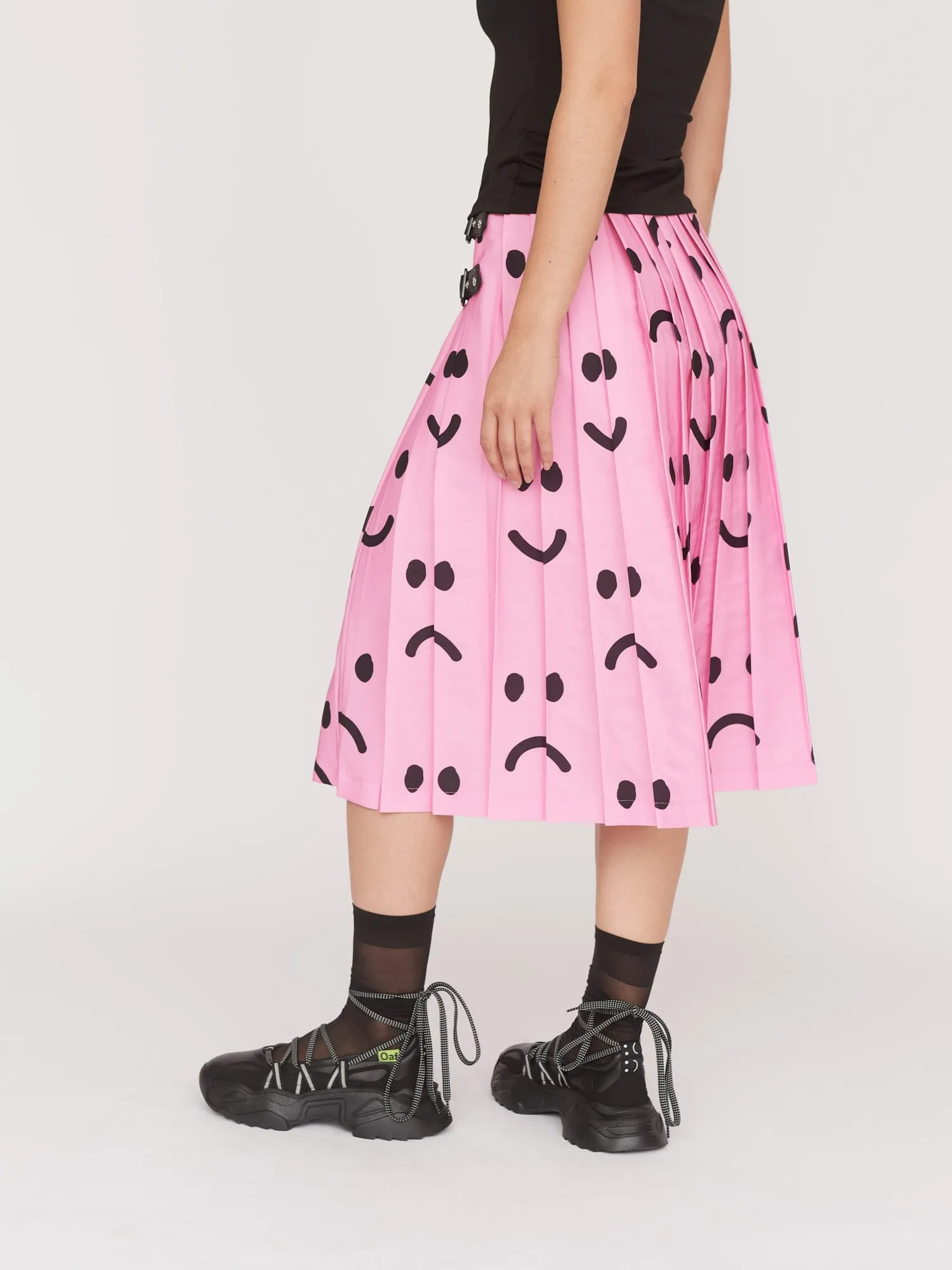 Happy Sad Pink Kilt sold by Lazy Oaf product image thumbnail 5