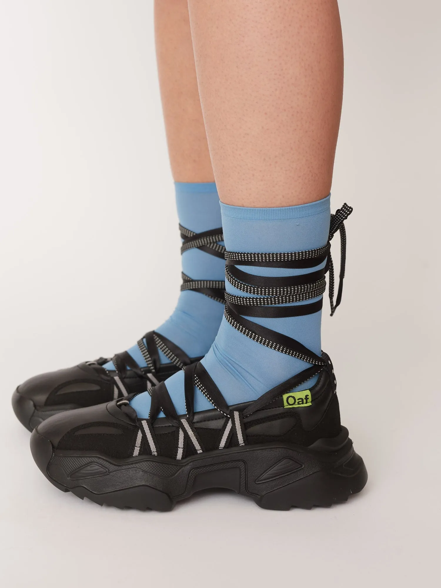 Happy Sad Lace Up Ballet Sneaker sold by Lazy Oaf product image thumbnail 3