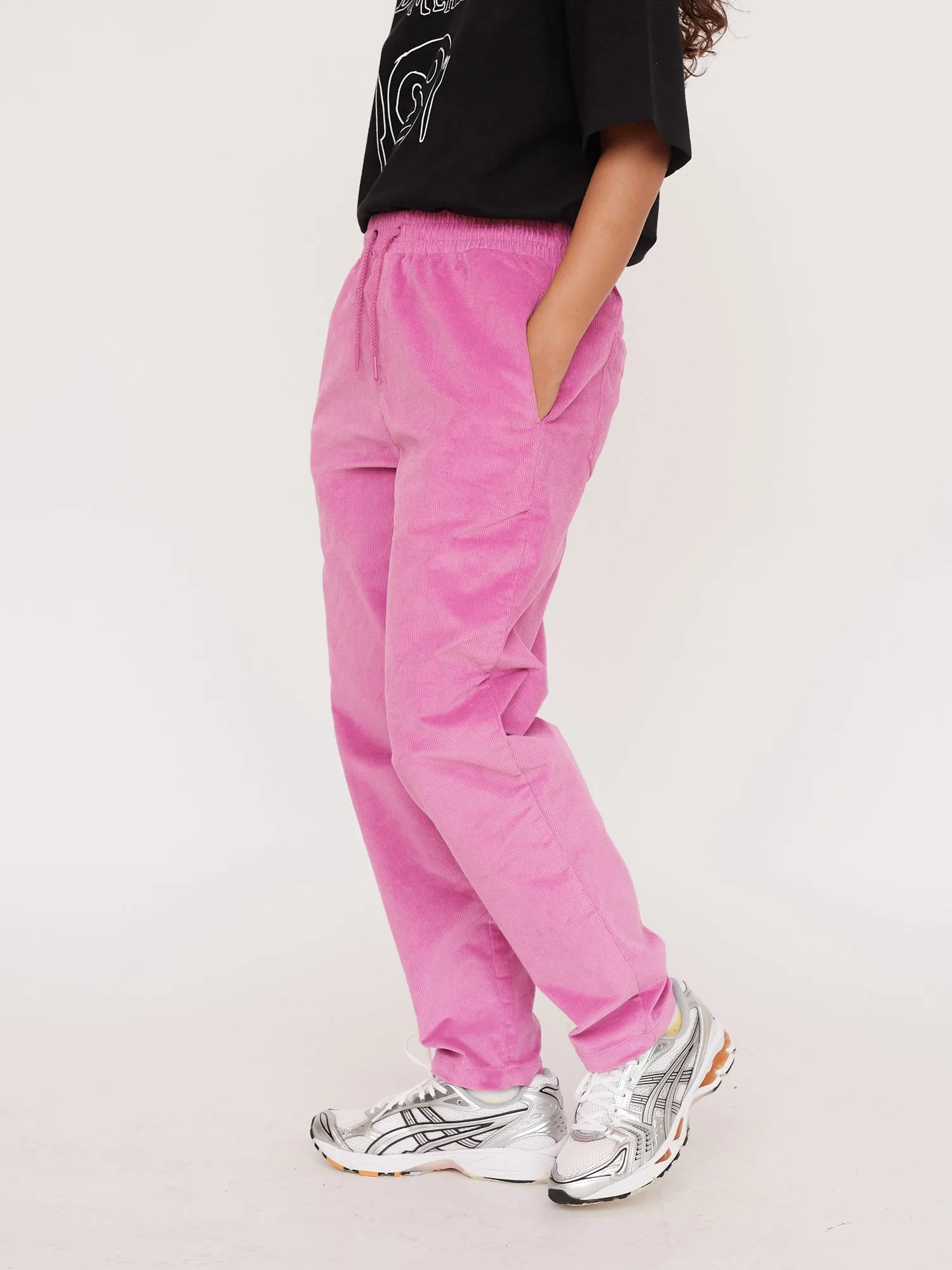 Pink Custard Cord Pants sold by Lazy Oaf