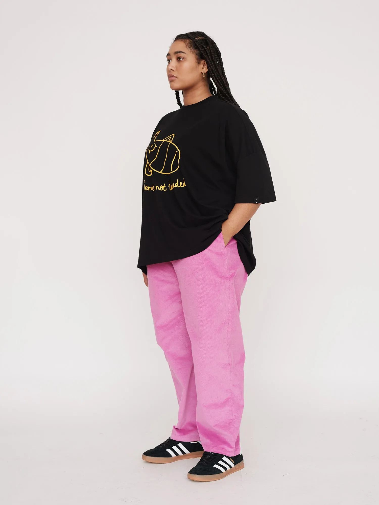 Pink Custard Cord Pants sold by Lazy Oaf product image thumbnail 5