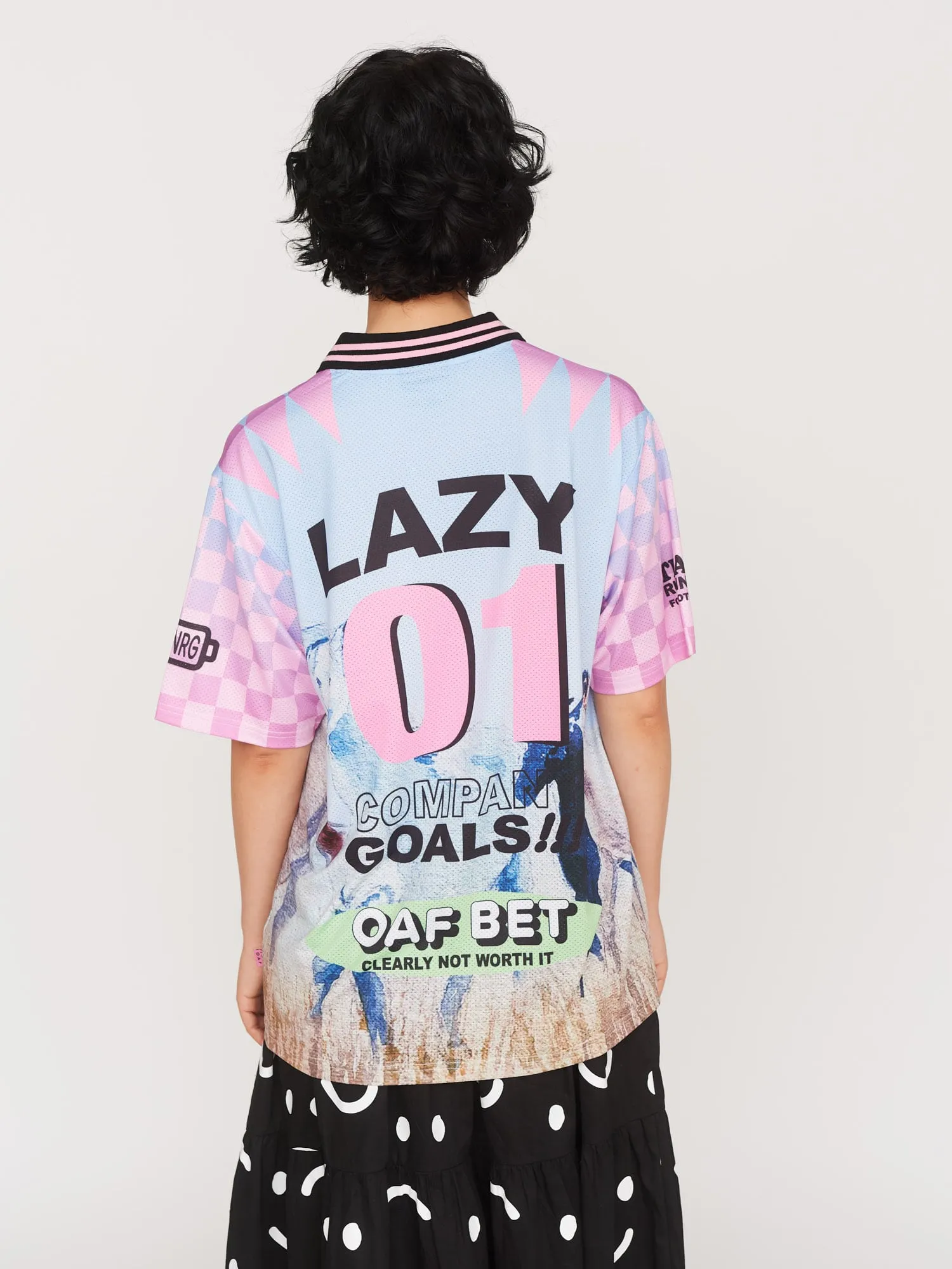 Wild Horses Football Top sold by Lazy Oaf product image thumbnail 3