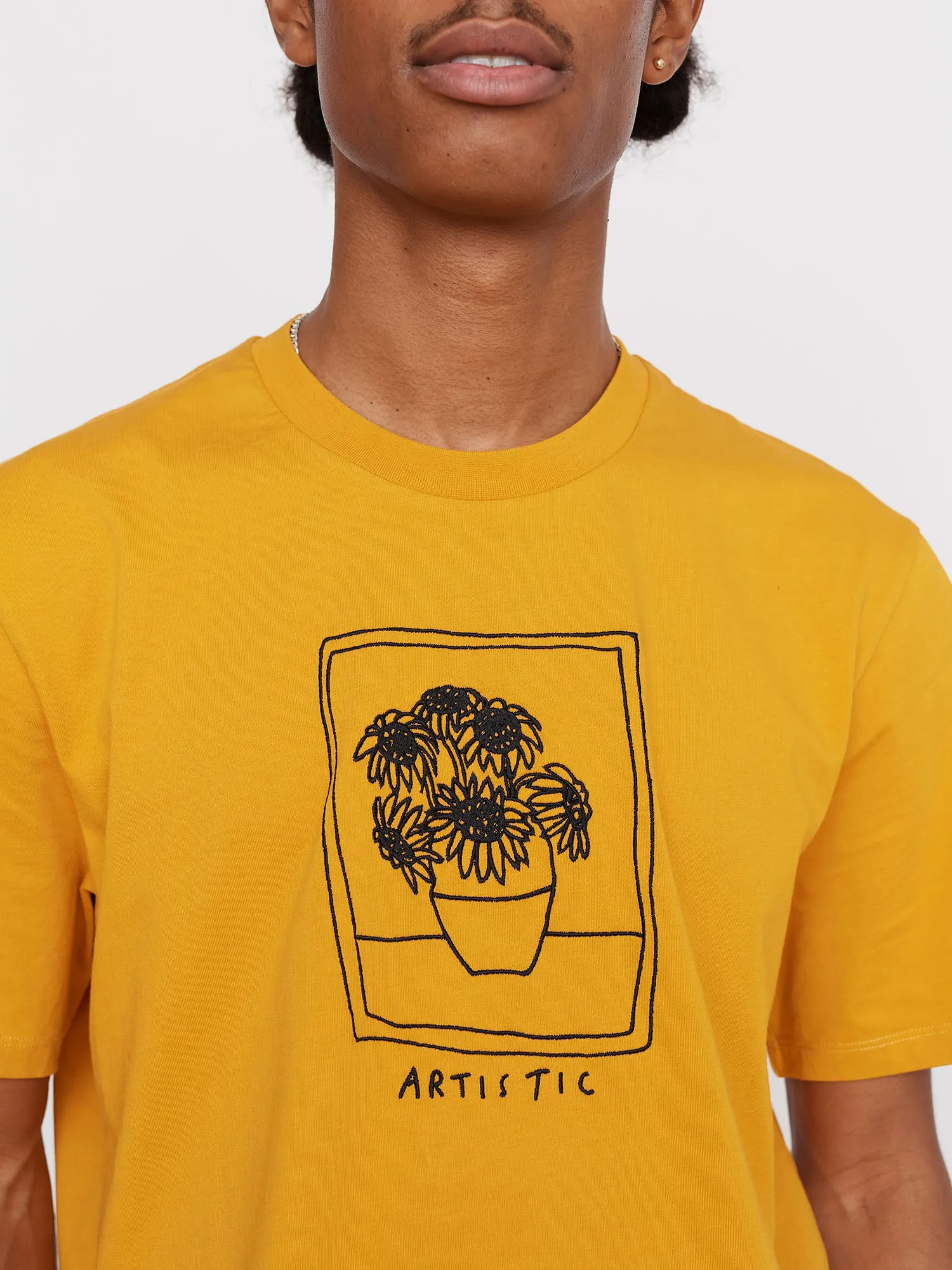 Lazy Oaf Artistic Flowers T-Shirt sold by Lazy Oaf product image thumbnail 3