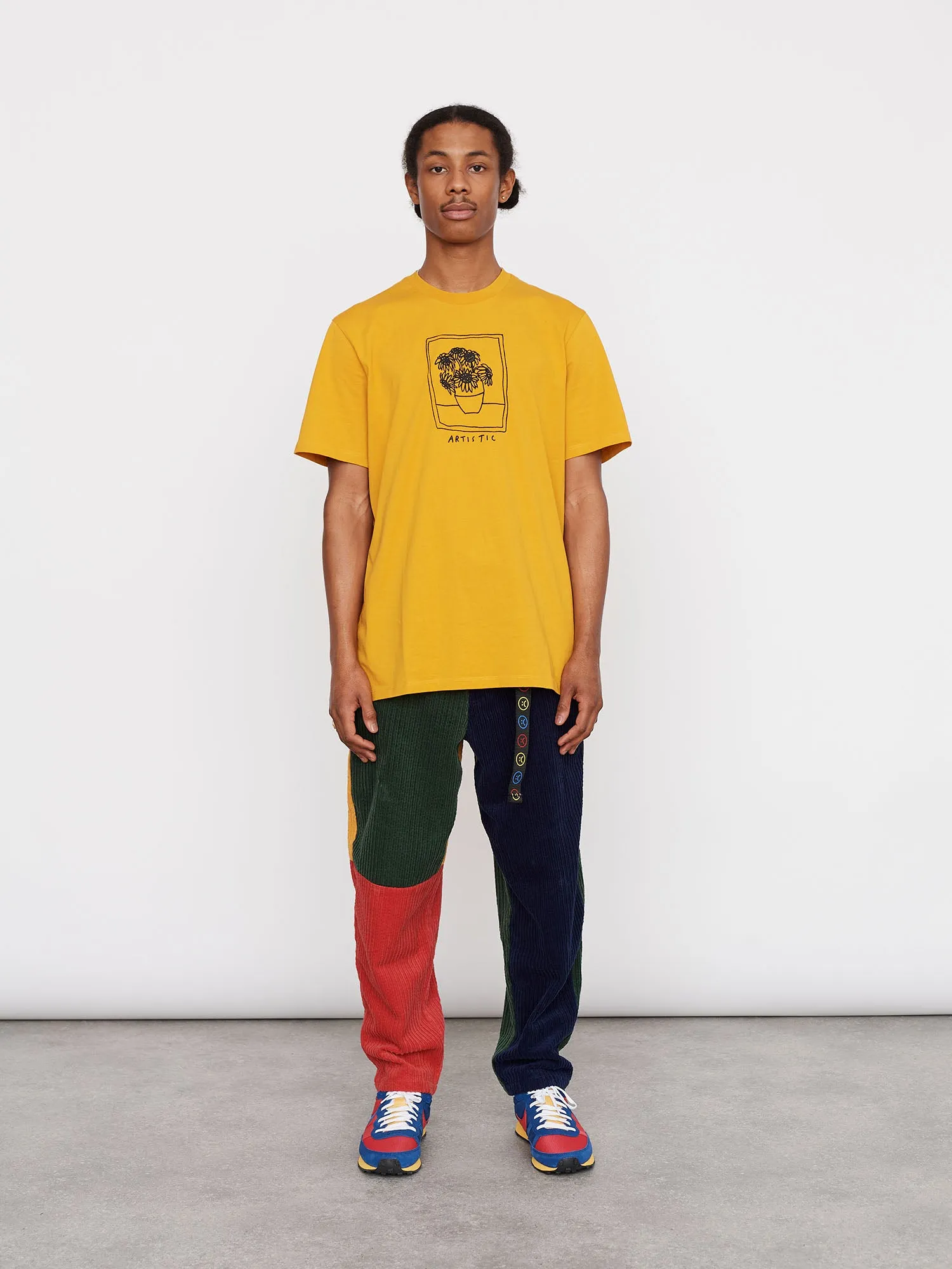 Lazy Oaf Artistic Flowers T-Shirt sold by Lazy Oaf product image thumbnail 2