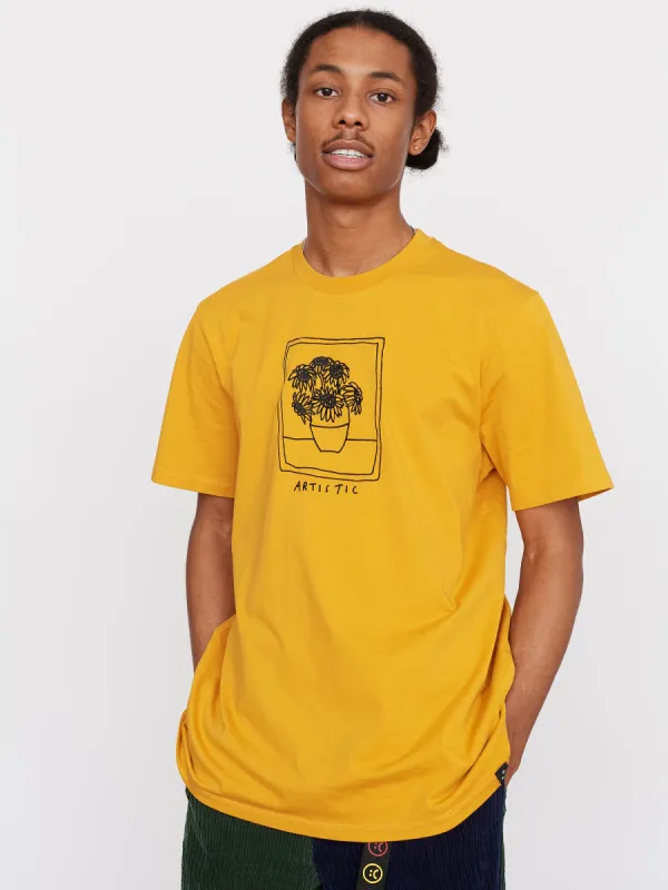 Lazy Oaf Artistic Flowers T-Shirt sold by Lazy Oaf