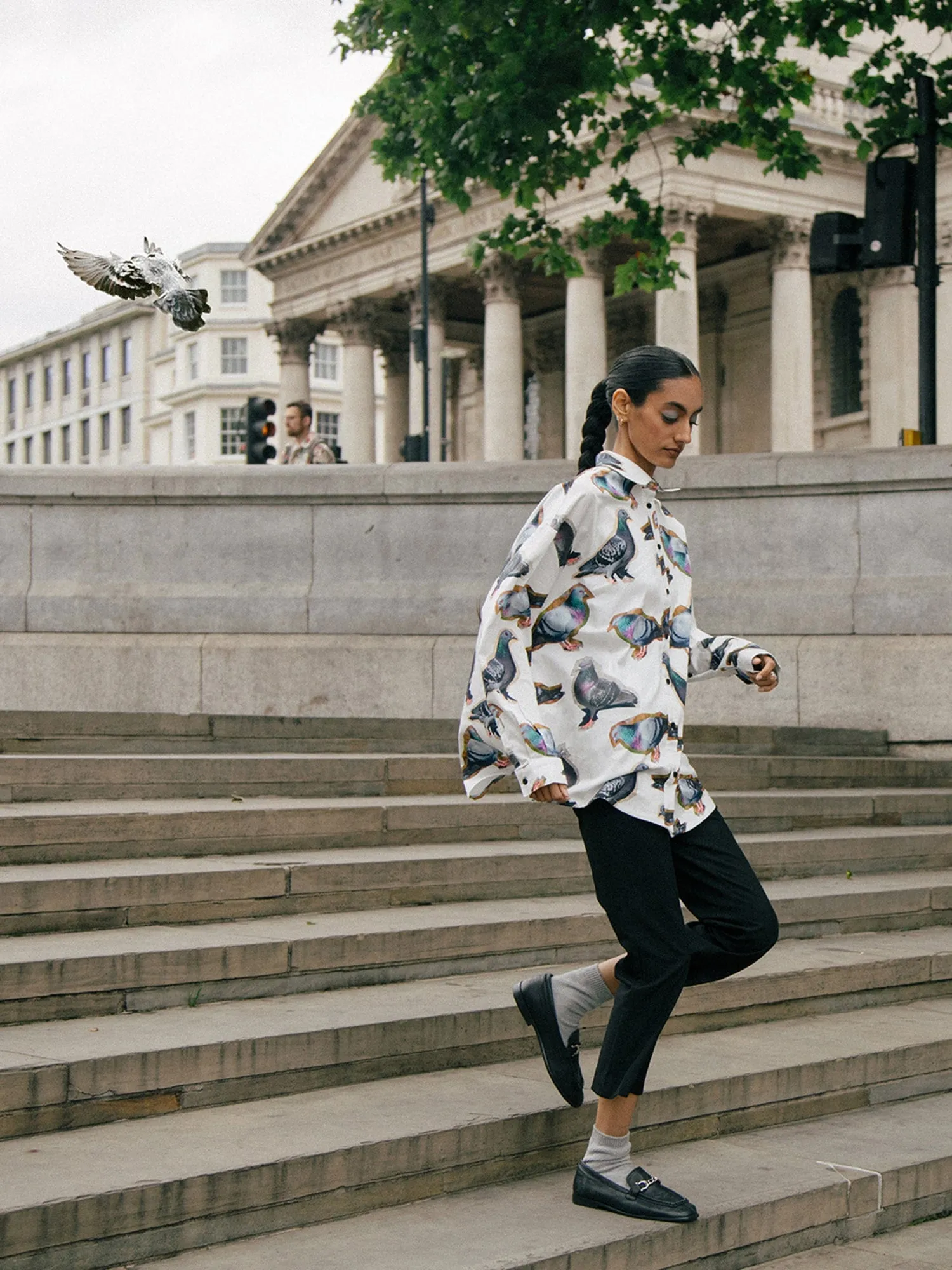 Pigeons Are Pals Shirt sold by Lazy Oaf