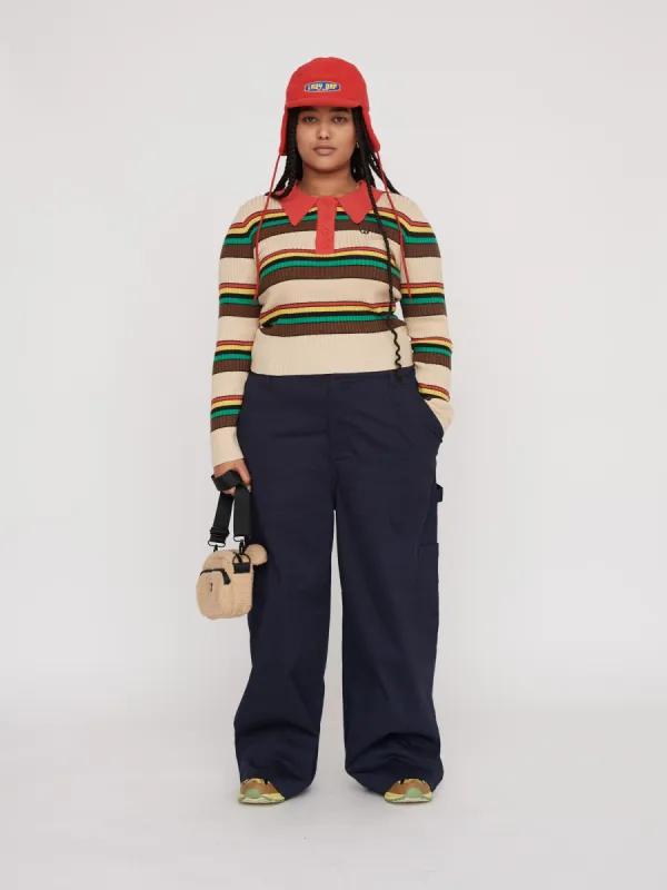 Sorry We're Open Navy Carpenter Pants sold by Lazy Oaf