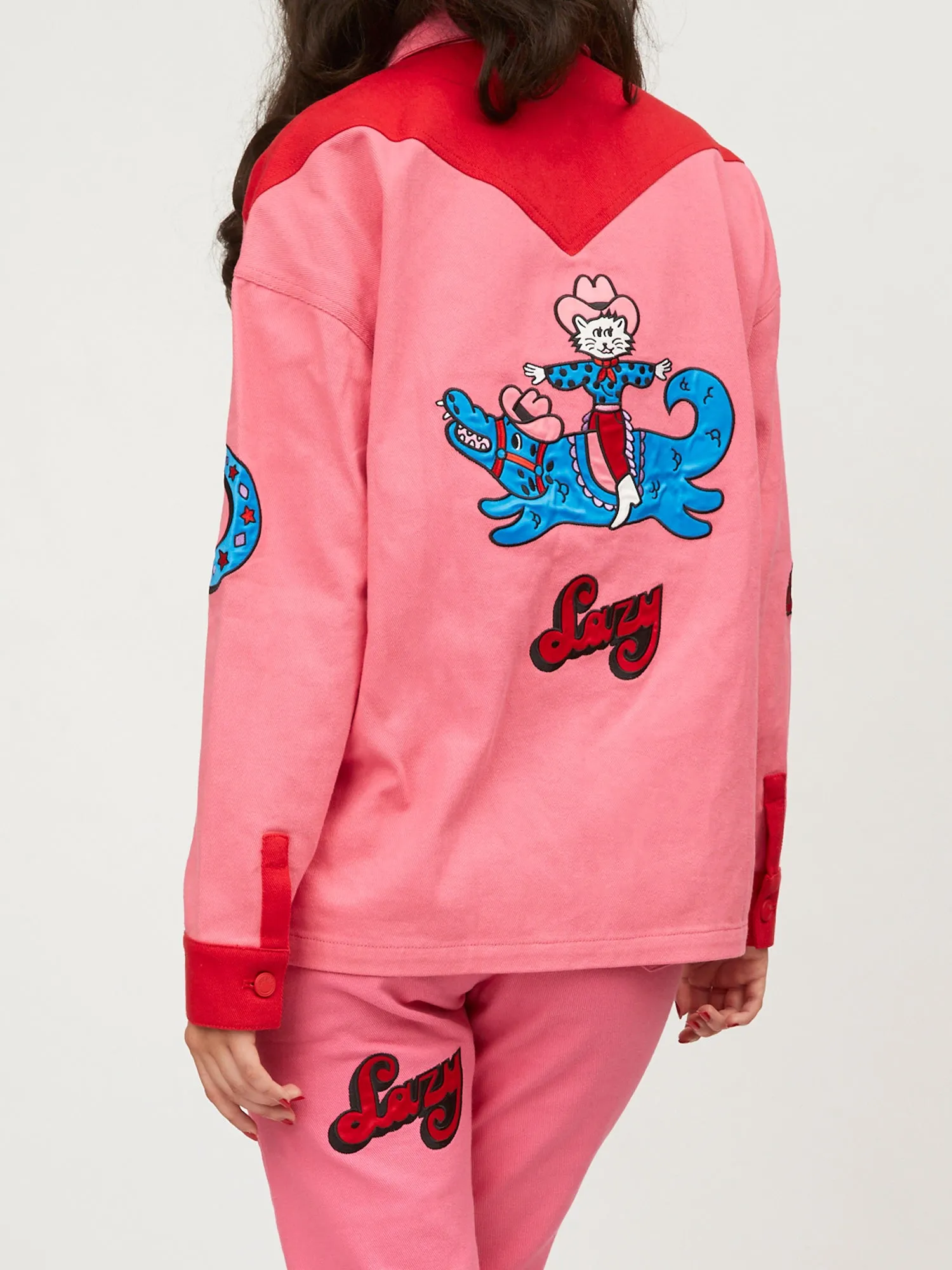 Lazy Oaf Lucky Horseshoe Jacket sold by Lazy Oaf product image thumbnail 2