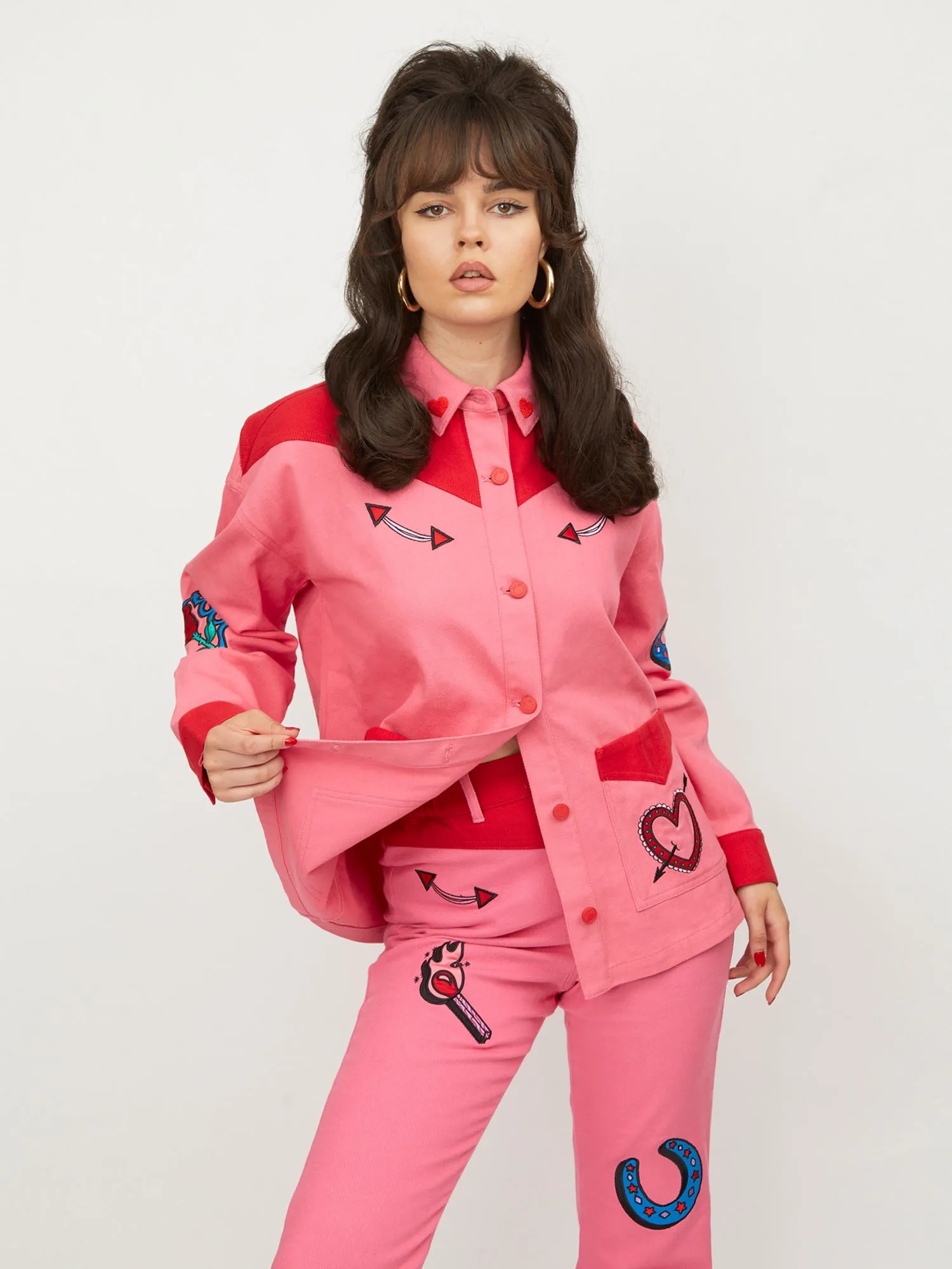 Lazy Oaf Lucky Horseshoe Jacket sold by Lazy Oaf product image thumbnail 5