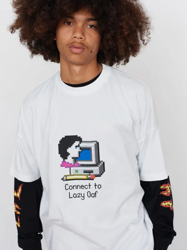 Connecting T-shirt sold by Lazy Oaf