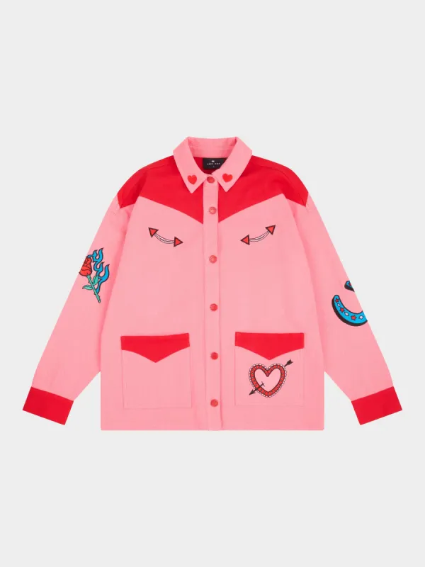 Lazy Oaf Lucky Horseshoe Jacket sold by Lazy Oaf