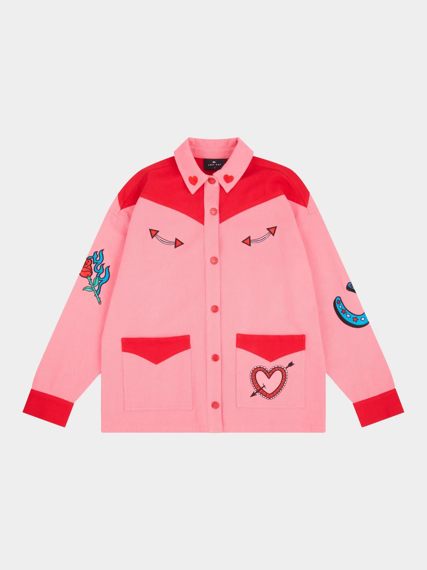 Lazy Oaf Lucky Horseshoe Jacket sold by Lazy Oaf