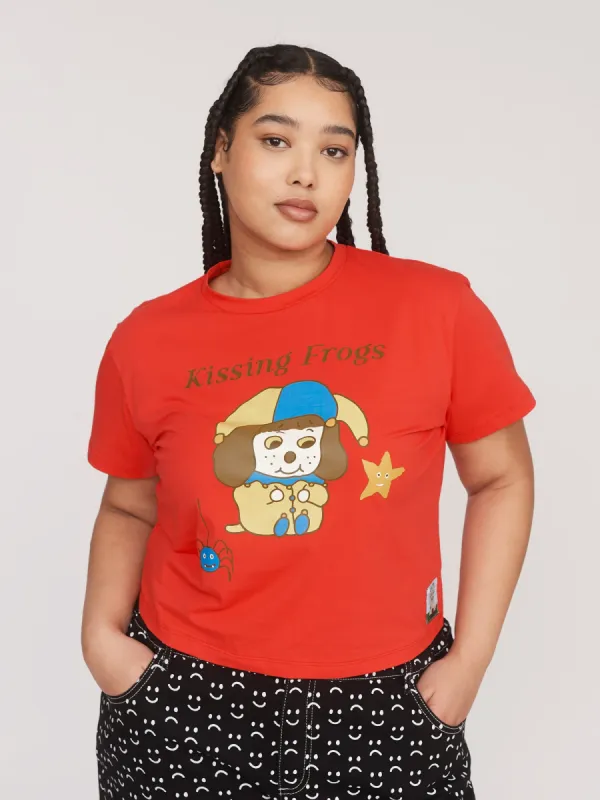 Kissing Frogs Top sold by Lazy Oaf