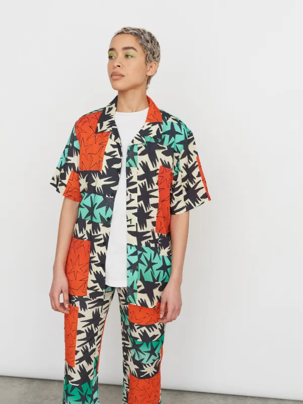 Lazy Oaf x Laurie Vincent & Daisy Parris Bowling Shirt sold by Lazy Oaf