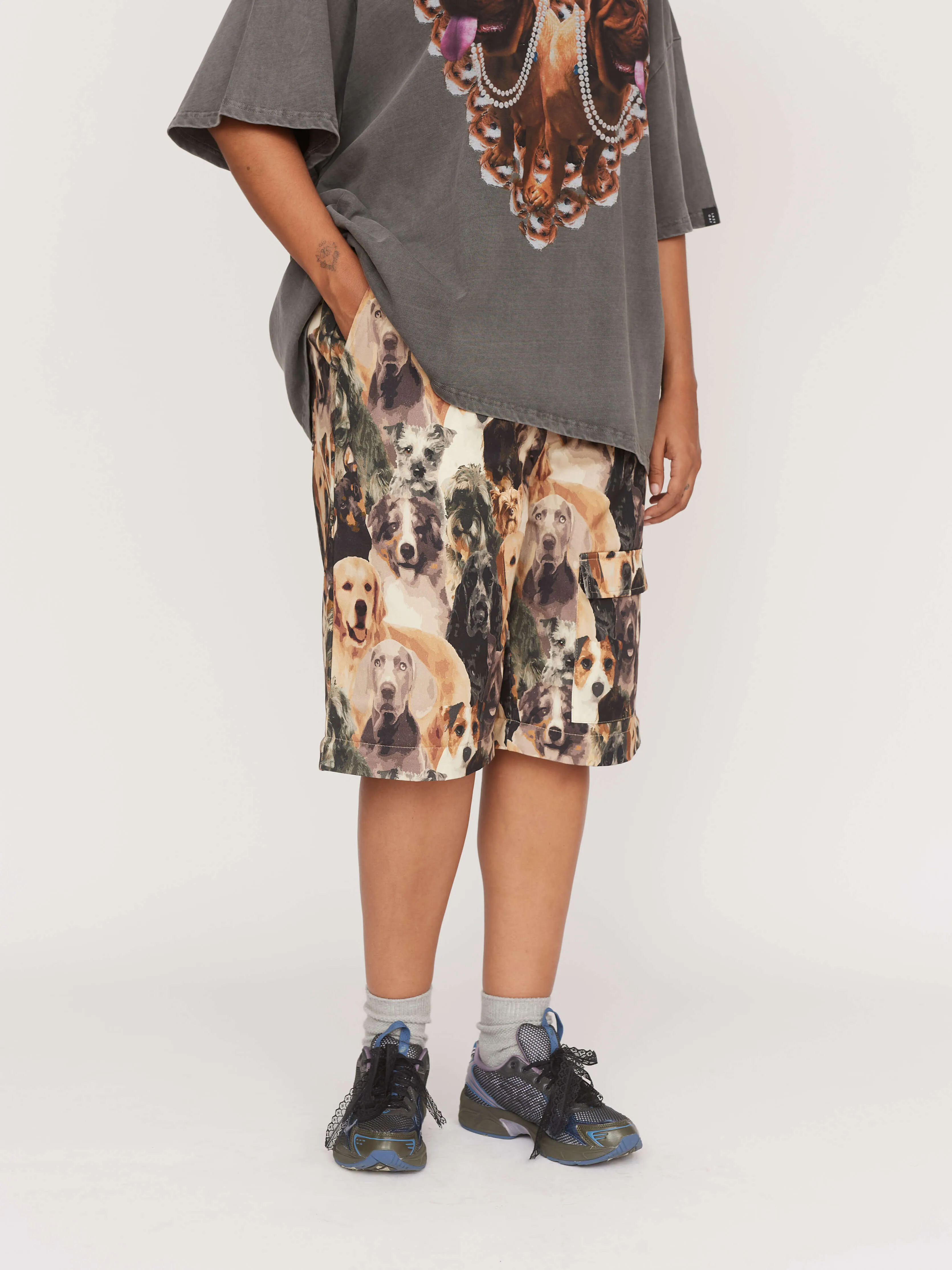 Zip Off Furry Friends Trousers sold by Lazy Oaf product image thumbnail 5