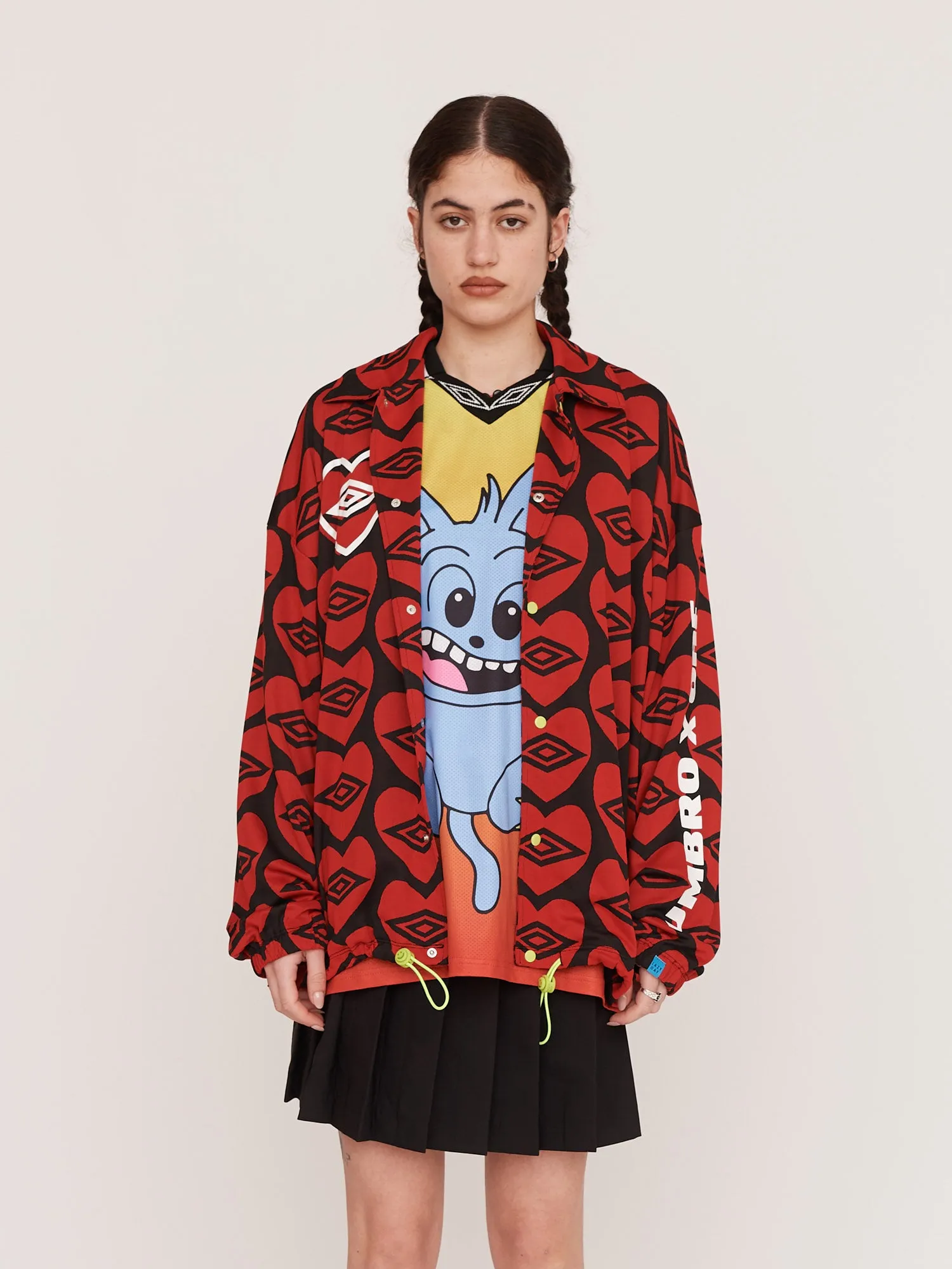 LO x Umbro All Heart Coach Jacket sold by Lazy Oaf product image thumbnail 4