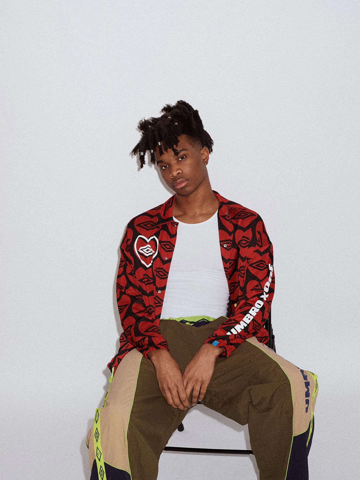 LO x Umbro All Heart Coach Jacket sold by Lazy Oaf product image thumbnail 3