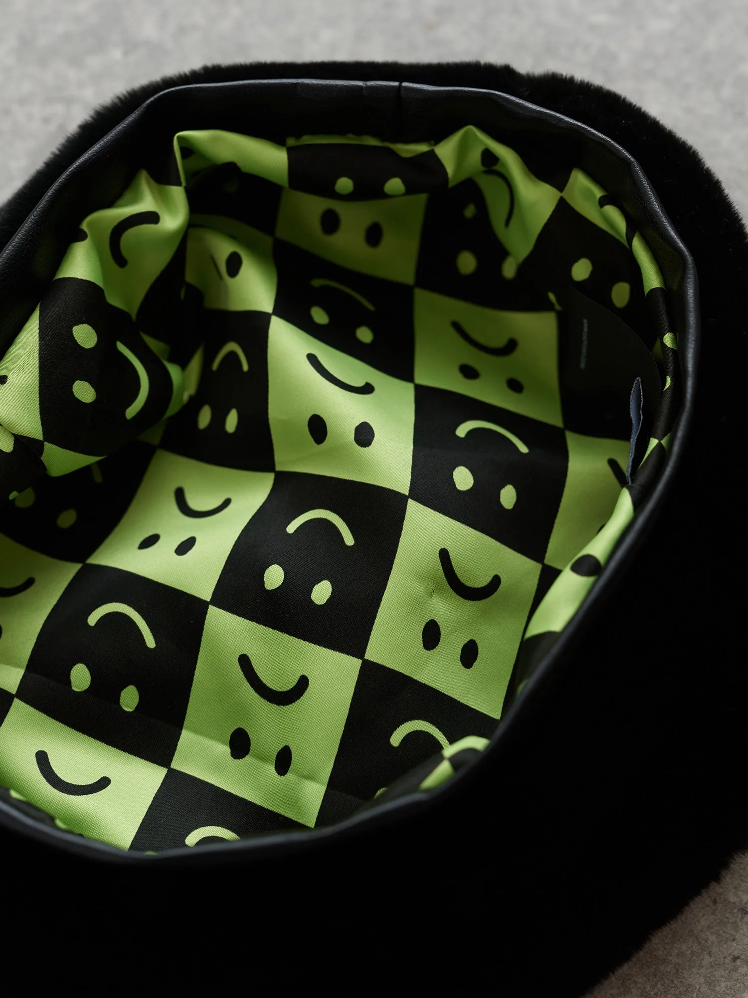 Furry Bobble Beret sold by Lazy Oaf product image thumbnail 5