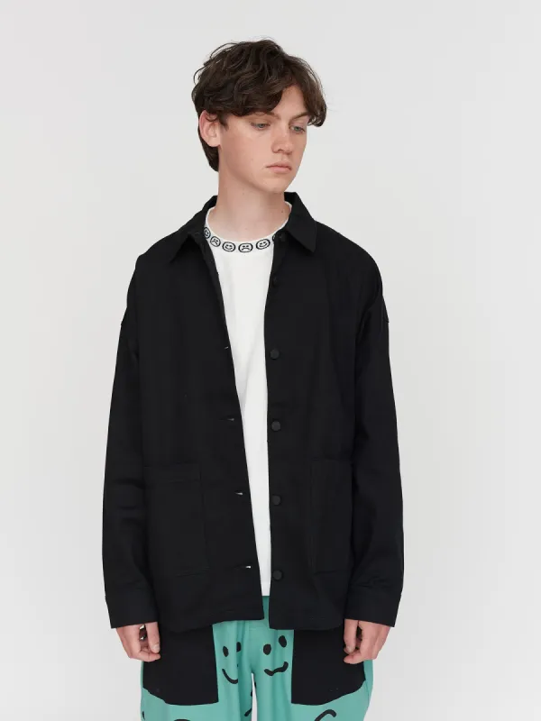 LO Chore Jacket - Black sold by Lazy Oaf
