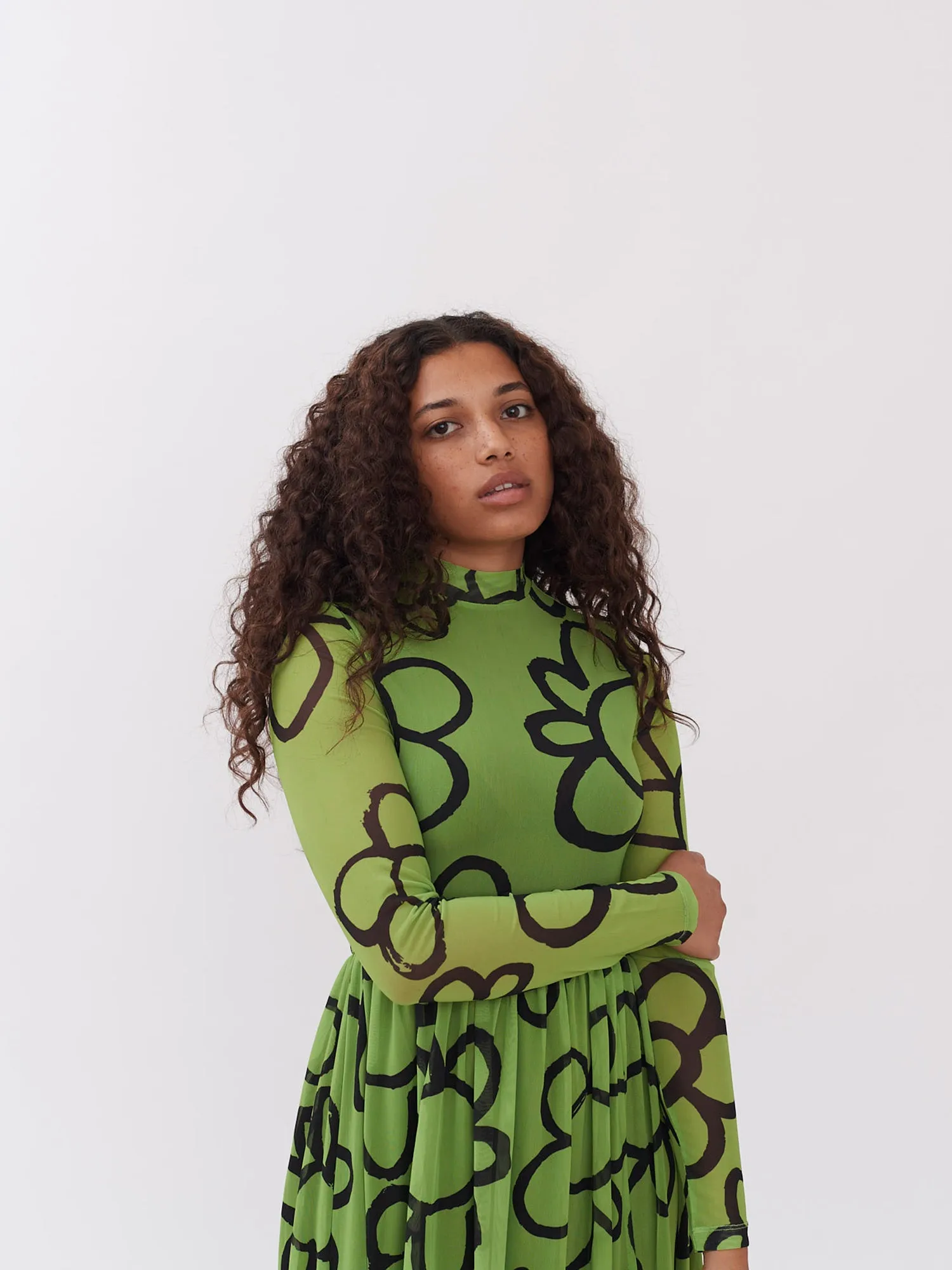 Lazy Oaf Daisy Chain Mesh Dress sold by Lazy Oaf product image thumbnail 4